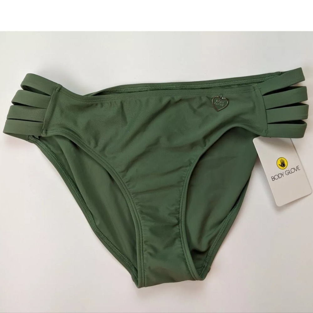 Body Glove Smoothies Nuevo Contempo Swim Bottom, Cactus, Women's Large